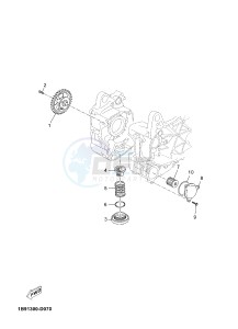 YPR125R XMAX 125 EVOLIS 125 (2DMB 2DMB) drawing OIL PUMP