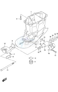 DF 225 drawing Drive Shaft Housing