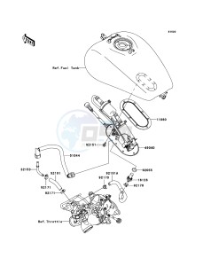 VN1600 MEAN STREAK VN1600B6F GB XX (EU ME A(FRICA) drawing Fuel Pump