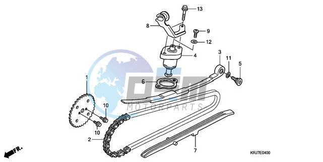 CAM CHAIN/TENSIONER