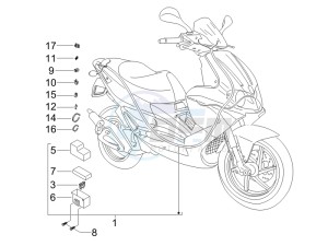 Runner 50 Pure Jet Race drawing Main cable harness