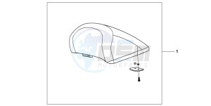 FES125 S-WING drawing BACKREST