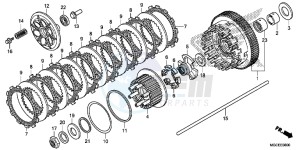 CB1100AE CB1100 ABS UK - (E) drawing CLUTCH