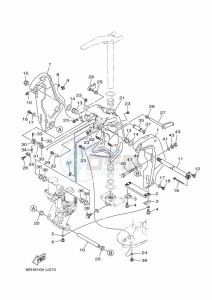 LF200XB-2020 drawing FRONT-FAIRING-BRACKET