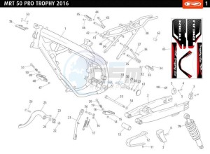 MRT-50-PRO-TROPHY-WHITE drawing CHASSIS