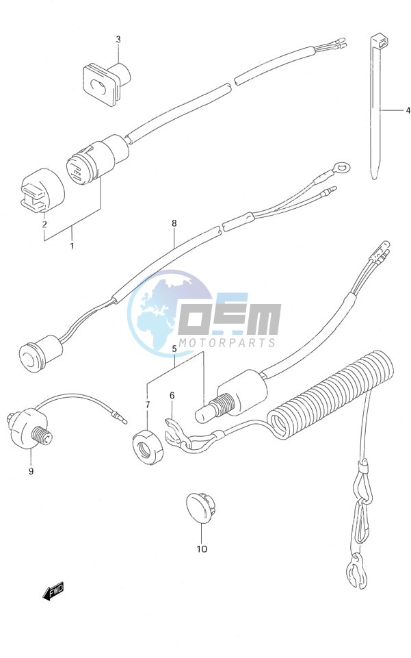 Electrical (1) S/N 651001 to 652500