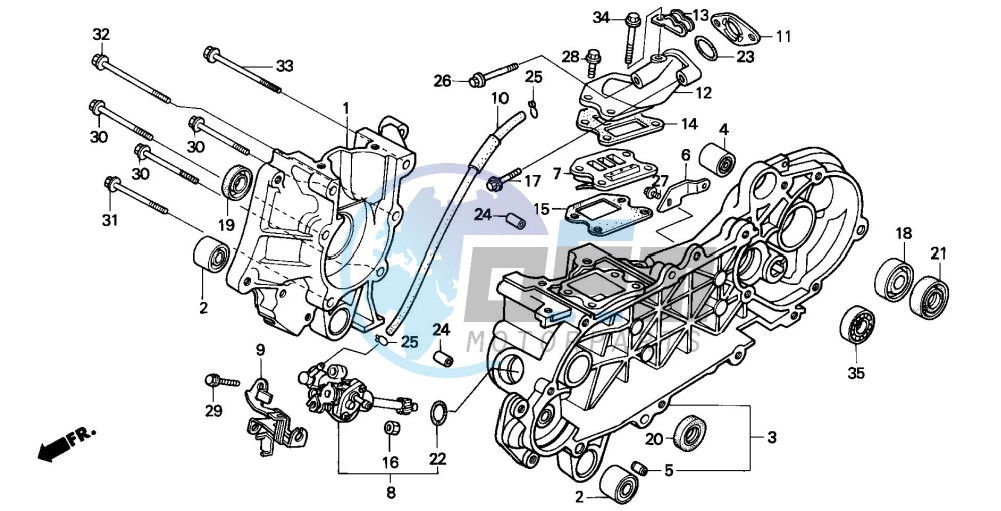 CRANKCASE/OIL PUMP