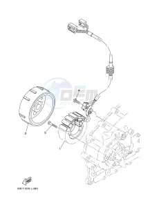 XP500A T-MAX 530 (2PW2) drawing GENERATOR