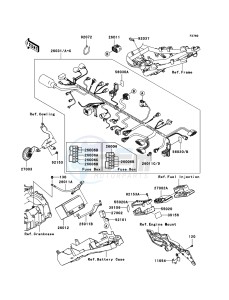 Z1000_ABS ZR1000C8F FR GB XX (EU ME A(FRICA) drawing Chassis Electrical Equipment