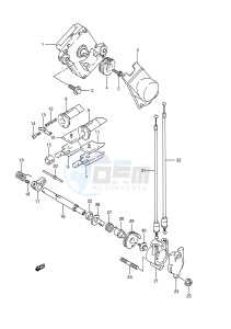 TS200R (E28) drawing EXHAUST VALVE (MODEL P)