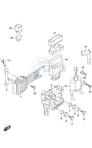 DF 20A drawing Rectifier/Ignition Coil Non-Remote Control