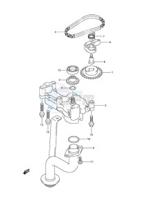 DF 225 drawing Oil Pump