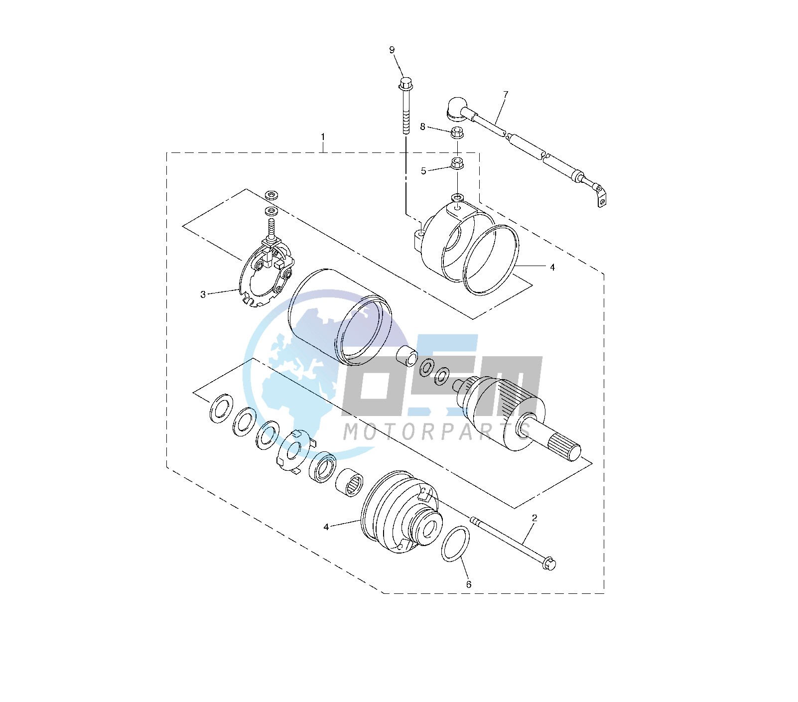 STARTING MOTOR