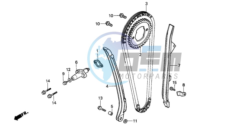 CAM CHAIN/TENSIONER