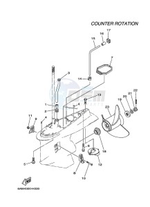 FL200CETX drawing PROPELLER-HOUSING-AND-TRANSMISSION-4