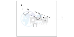 VT750C drawing CH S/B SUPPORT