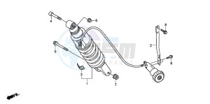 ST1300A drawing REAR CUSHION