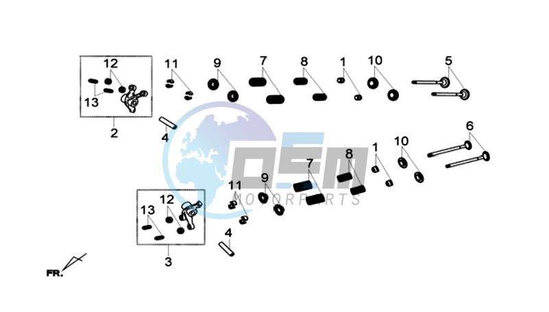 IN-OUT  VALVE ROCKER ARM