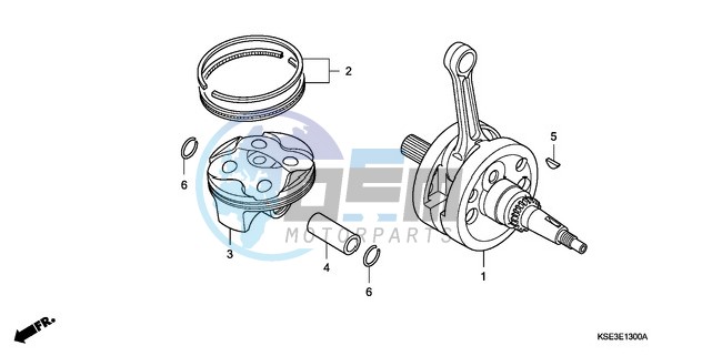 CRANKSHAFT/PISTON