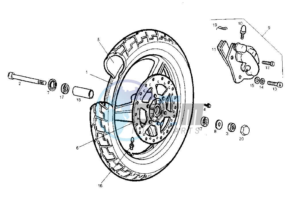 FRONT WHEEL