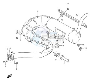 LT80 (P3-P28) drawing MUFFLER