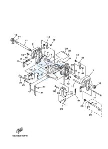 9-9F drawing FRONT-FAIRING-BRACKET