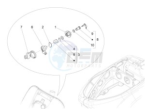 S 125 4T 3V ie drawing Locks