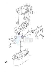 DF 50A drawing Drive Shaft Housing