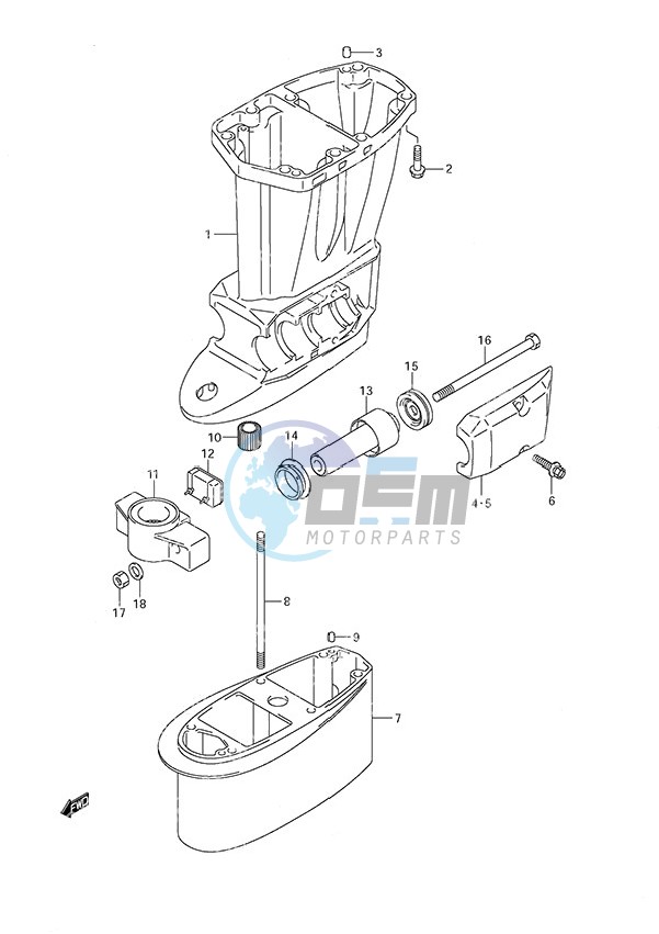 Drive Shaft Housing