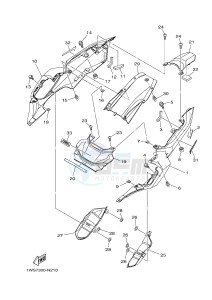 MT07A MT-07 ABS 700 (1XBC) drawing SIDE COVER