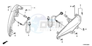 SH300AC drawing FRONT WINKER