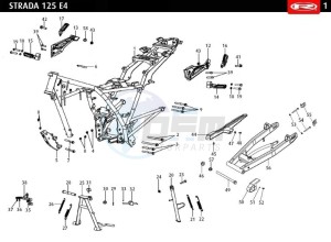 STRADA-125-EURO-4-BLACK drawing FRAME