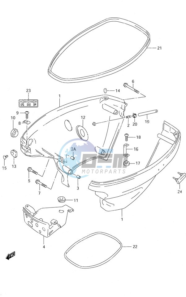 Side Cover S/N 651001 to 652500