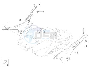 RSV4 1000 Racing Factory L.E. USA-CND (NAFTA) drawing Central body