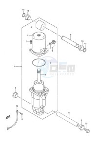 DF 90A drawing Trim Cylinder