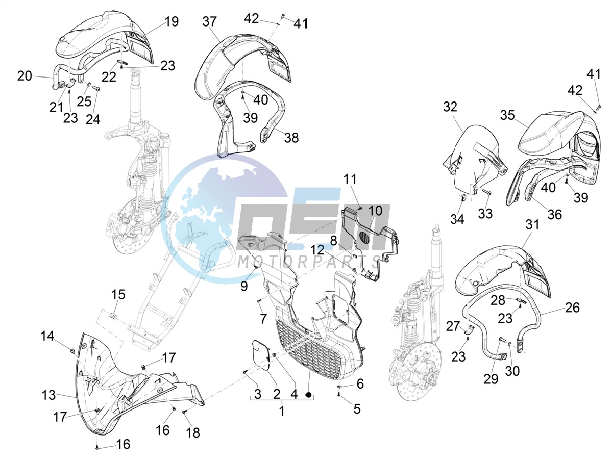 Wheel housing - Mudguard