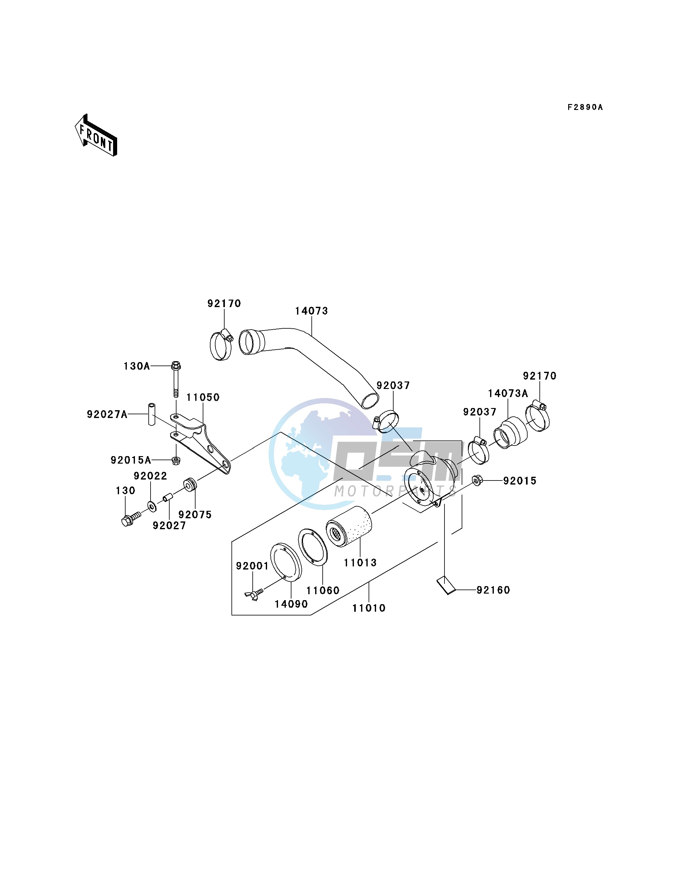 OPTIONAL PARTS-- AIR CLEANER-BEL CON- -