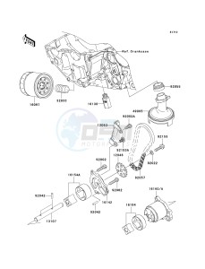 ER 650 A [ER-6N (AUSTRALIAN] (A6F-A8F) A8F drawing OIL PUMP