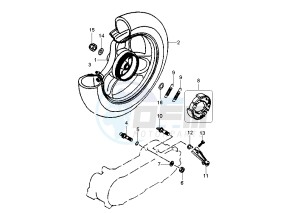 YN R NEO'S 50 drawing REAR WHEEL