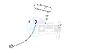 GPR REPLICA MALOSSI - 50 CC VTHGR1D1A 2T MALOSSI drawing METER