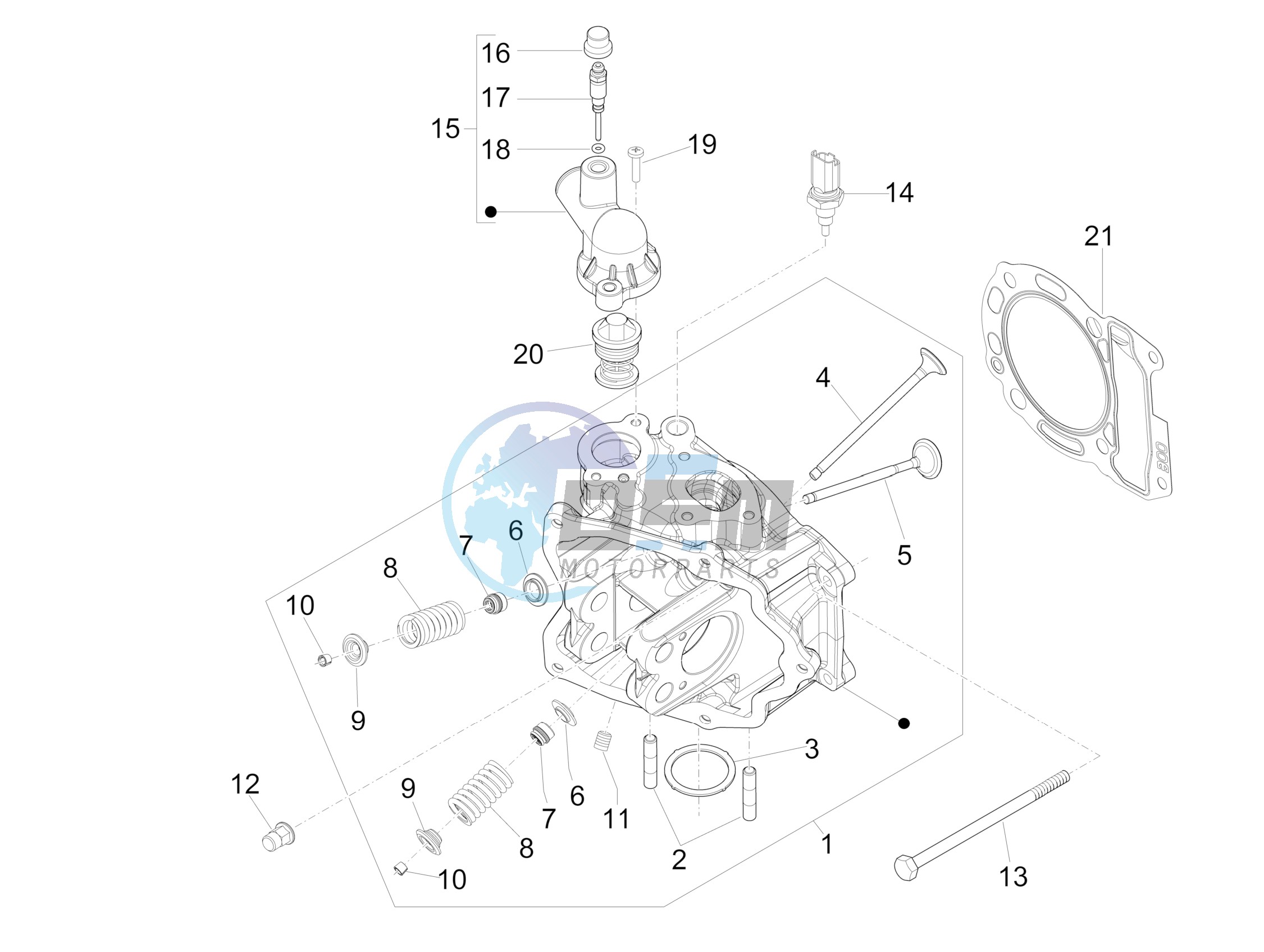 Head unit - Valve