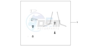 ST1100 drawing DEFLECTOR KIT