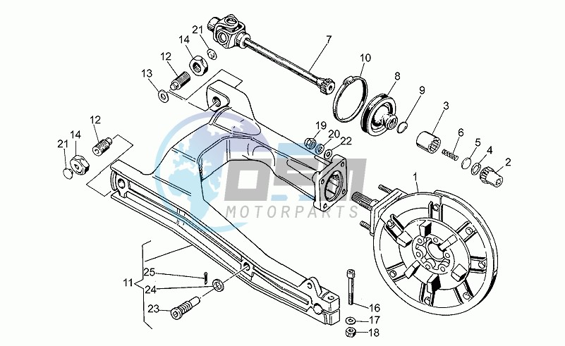 Swing arm