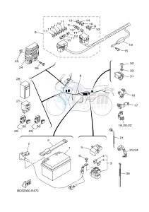 MTT690-U MT-07 TRACER TRACER 700 (BC62 BC62 BC62 BC62 BC62) drawing ELECTRICAL 1