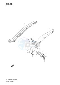 VLR1800 (E2) drawing REAR FRAME