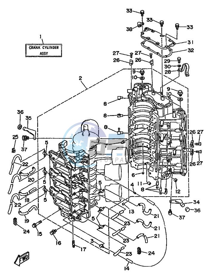 CYLINDER--CRANKCASE-1