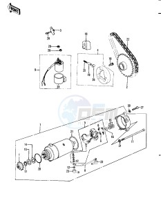 KLT 250 A [KLT250] (A1) [KLT250] drawing STARTER MOTOR_STARTER CLUTCH -- 82 A1- -