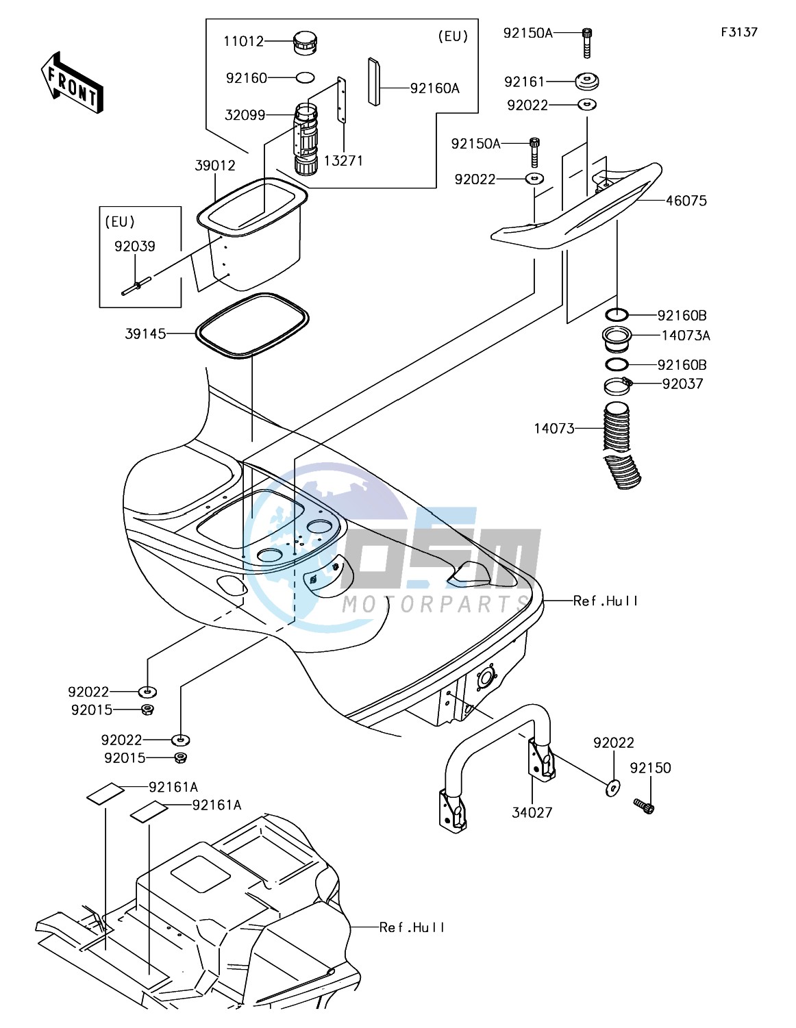 Hull Rear Fittings