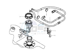 X9 EVOLUTION 500 drawing Fuel pump