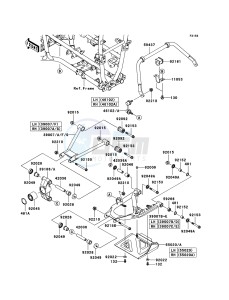 KVF750_4X4 KVF750D9F EU GB drawing Rear Suspension